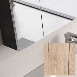 NAOMI 70 OGLEDALO SA ORMARIĆEM NATURAL WOOD (NW) – KOLPA SAN